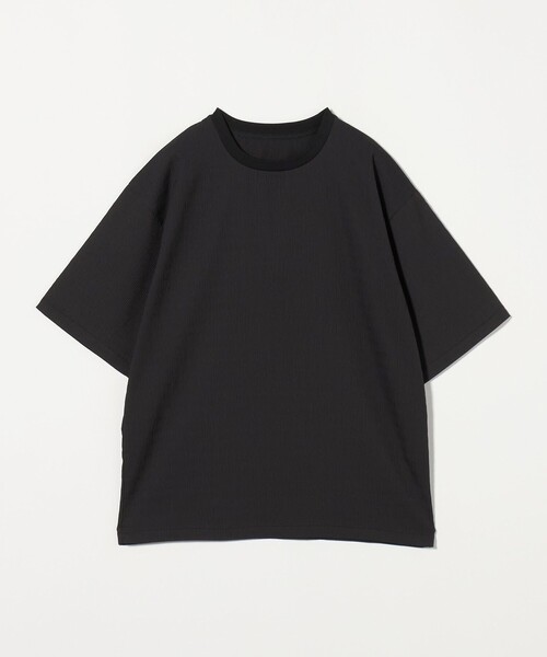 A DAY IN THE LIFE UNITED ARROWS（アデイインザライフユナイテッドアローズ）の「ウェイブ シャーリング リラックス カットソー＜A DAY IN THE LIFE＞（Tシャツ/カットソー・メンズ・ブラック/ナチュラル・L/M）」の13枚目の写真