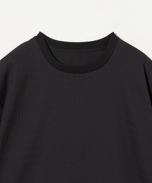 A DAY IN THE LIFE UNITED ARROWS（アデイインザライフユナイテッドアローズ）の「ウェイブ シャーリング リラックス カットソー＜A DAY IN THE LIFE＞（Tシャツ/カットソー・メンズ・ブラック/ナチュラル・L/M）」の15枚目の写真