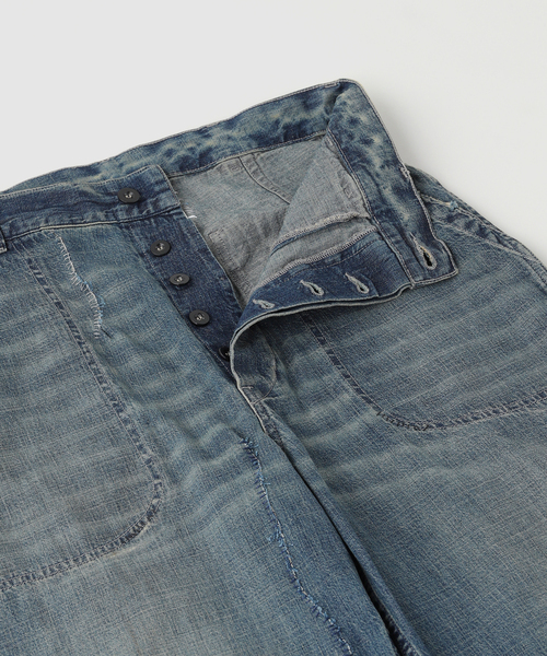 Maison Margiela(メゾンマルジェラ)の「MAISON MARGIELA(メゾン マルジェラ) Light Vintage Washed Den(デニムパンツ・メンズ・ブルー・46/48)」の4枚目の写真