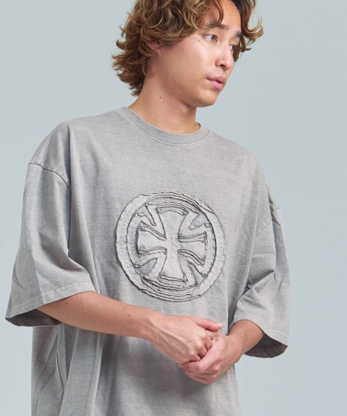 JACKROSE（ジャックローズ）の「JE-ピグメント・貼り付け加工・SSTEE（Tシャツ/カットソー・メンズ・その他3/その他1/その他4/その他2・FREE）」の2枚目の写真