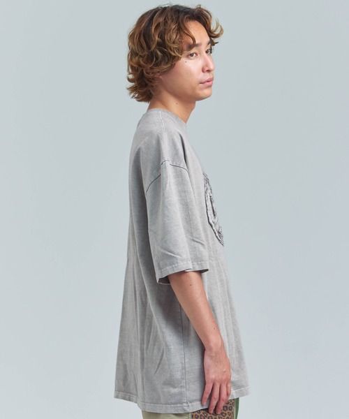 JACKROSE（ジャックローズ）の「JE-ピグメント・貼り付け加工・SSTEE（Tシャツ/カットソー・メンズ・その他3/その他1/その他4/その他2・FREE）」の5枚目の写真