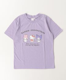 ALPEN / SPORTS DEPO SELECT（アルペンスポーツデポセレクト）の「ノーブランド  サンリオキャラクターズ フロントグラフィックTシャツ(集合)（Tシャツ/カットソー）」