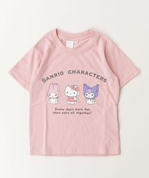 ALPEN / SPORTS DEPO SELECT（アルペンスポーツデポセレクト）の「ノーブランド  サンリオキャラクターズ フロントグラフィックTシャツ(集合)（Tシャツ/カットソー）」