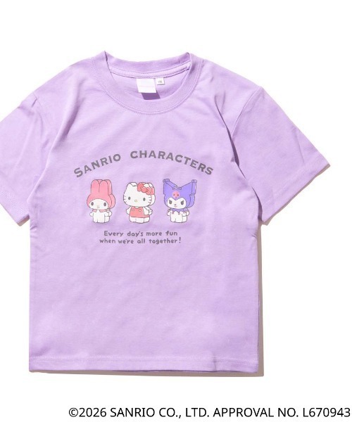 サンリオセレクトT サンリオキャラクターズ フロントグラフィックTシャツ（Tシャツ