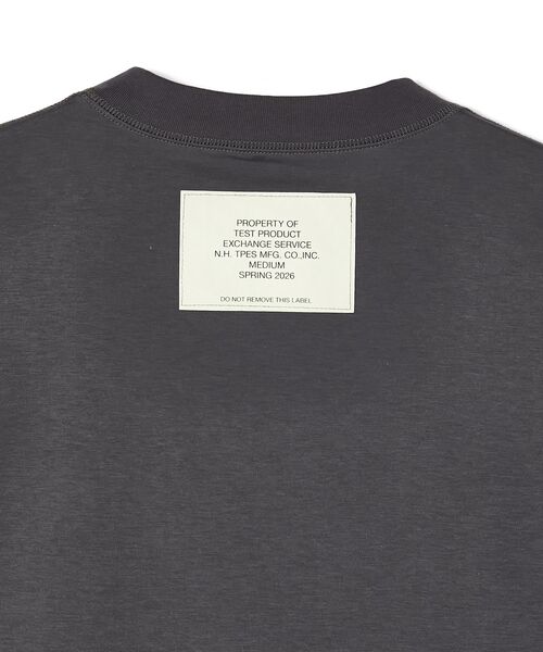 N.HOOLYWOOD TEST PRODUCT EXCHANGE SERVICE(N.ハリウッド テストプロダクト エクスチェンジサービス)の「T-SHIRT(Tシャツ/カットソー・メンズ・ブラック/ベージュ/チャコール・40/38/36)」の10枚目の写真