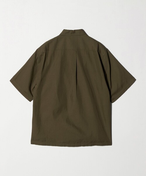 Kaptain Sunshine（キャプテン サンシャイン）の「＜KAPTAIN SUNSHINE＞ CTN-SLK SS SHT/シャツ（シャツ/ブラウス・メンズ・ダークブラウン/ダークグレー・2/3）」の3枚目の写真