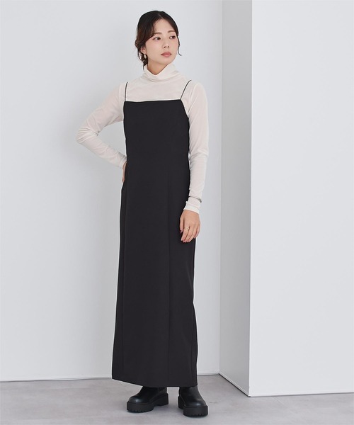 UR'S(ユアーズ)の「シアーベロアタートルネックプルオーバー(Tシャツ/カットソー・レディース・チャコール/ブラック/ブラウン/アイボリー・S/M/L)」の5枚目の写真