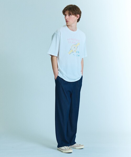 ABAHOUSE（アバハウス）の「HAND DRAWN ART WATCH Tシャツ / プリントTシャツ（Tシャツ/カットソー・メンズ・ホワイト・46/48）」の2枚目の写真