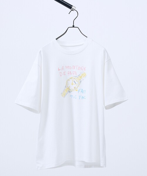 ABAHOUSE（アバハウス）の「HAND DRAWN ART WATCH Tシャツ / プリントTシャツ（Tシャツ/カットソー・メンズ・ホワイト・46/48）」の3枚目の写真