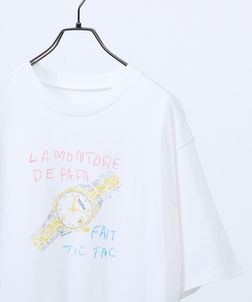 ABAHOUSE（アバハウス）の「HAND DRAWN ART WATCH Tシャツ / プリントTシャツ（Tシャツ/カットソー・メンズ・ホワイト・46/48）」の5枚目の写真