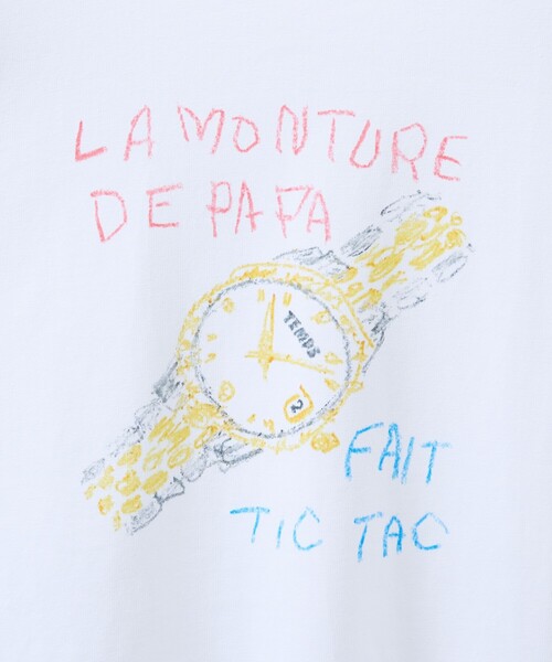 ABAHOUSE（アバハウス）の「HAND DRAWN ART WATCH Tシャツ / プリントTシャツ（Tシャツ/カットソー・メンズ・ホワイト・46/48）」の7枚目の写真