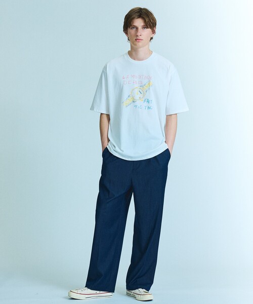 ABAHOUSE（アバハウス）の「HAND DRAWN ART WATCH Tシャツ / プリントTシャツ（Tシャツ/カットソー・メンズ・ホワイト・46/48）」の12枚目の写真