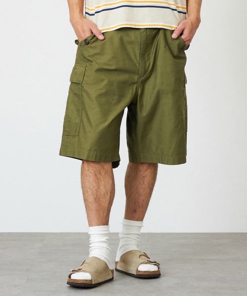 EDWIN(エドウィン)の「ヴィンテージ カーゴショーツ(その他パンツ・メンズ・オリーブ/ブラック・SMALL/LARGE/MEDIUM)」の1枚目の写真