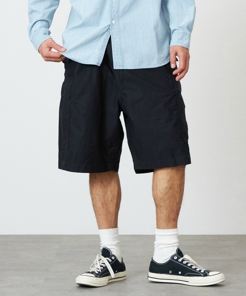 EDWIN(エドウィン)の「ヴィンテージ カーゴショーツ(その他パンツ・メンズ・オリーブ/ブラック・SMALL/LARGE/MEDIUM)」の4枚目の写真