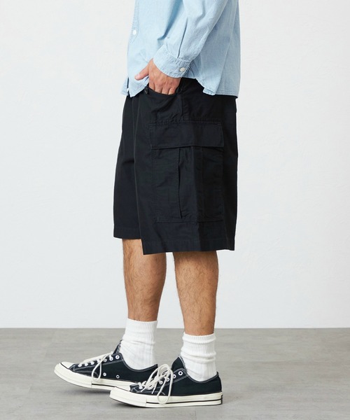 EDWIN(エドウィン)の「ヴィンテージ カーゴショーツ(その他パンツ・メンズ・オリーブ/ブラック・SMALL/LARGE/MEDIUM)」の5枚目の写真