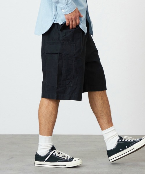 EDWIN(エドウィン)の「ヴィンテージ カーゴショーツ(その他パンツ・メンズ・オリーブ/ブラック・SMALL/LARGE/MEDIUM)」の6枚目の写真