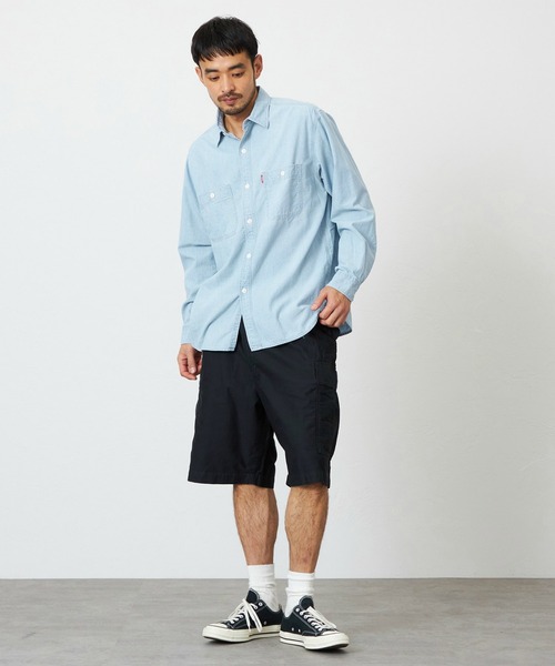 EDWIN(エドウィン)の「ヴィンテージ カーゴショーツ(その他パンツ・メンズ・オリーブ/ブラック・SMALL/LARGE/MEDIUM)」の13枚目の写真