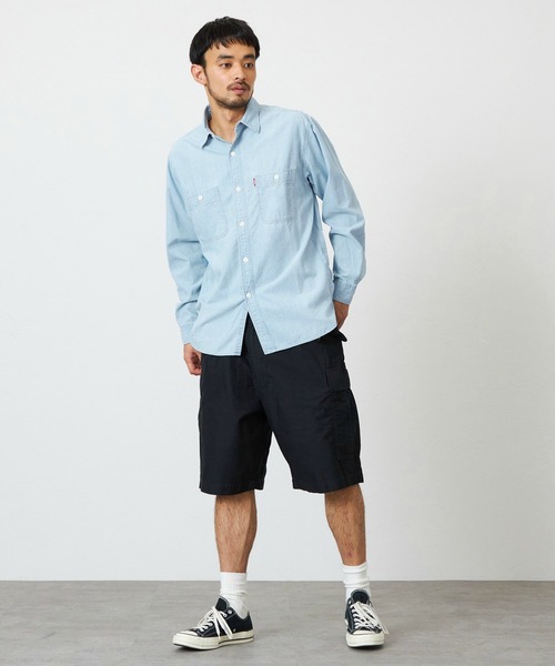 EDWIN(エドウィン)の「ヴィンテージ カーゴショーツ(その他パンツ・メンズ・オリーブ/ブラック・SMALL/LARGE/MEDIUM)」の14枚目の写真