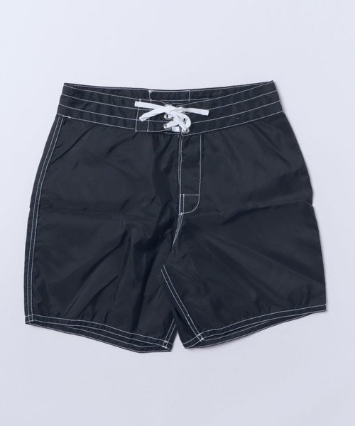 BIRDWELL(バードウェル)の「【BIRDWELL/バードウェル】300 Boardshorts 超強度 撥水性 速乾性 水着 ボードショーツ MADE IN USA(水着・メンズ・ネイビー/ブラック・31inch/30inch/32inch)」の1枚目の写真