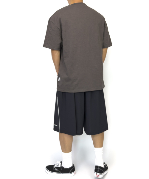 PACIENCIA(パシエンシア)の「無地オーバーサイズスラブ半袖CHARCOAL(Tシャツ/カットソー・メンズ・その他・LARGE/X-LARGE/XX-LARGE)」の6枚目の写真