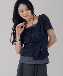 MUHET（ミュエータ）の「outseam side button cardigan / サイドボタンカーディガン（カーディガン/ボレロ）」