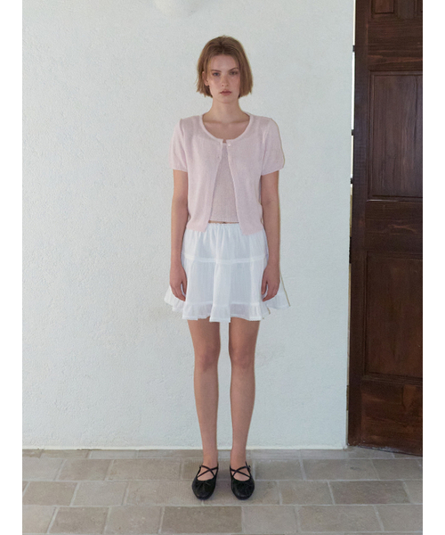 ETMON(エトモン)の「Two Button Cardigan SET, Light Pink(カーディガン/ボレロ・レディース・その他・F)」の4枚目の写真