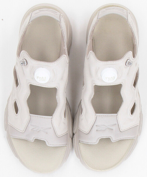 FREAK'S STORE(フリークスストア)の「Reebok/リーボック INSTAPUMP FURY SANDAL/インスタポンプフューリー サンダル/スニーカーサンダル(サンダル・レディース・ベージュ/ブラック/その他9・25.0cm/23.0cm/24.0cm)」の4枚目の写真