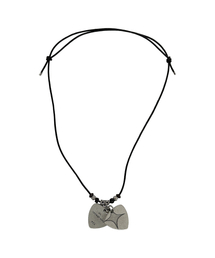 MEA（メア）の「ARCHIVE DOUBLE PICK NECKLACE [ANTIQUE SILVER]（ネックレス）」