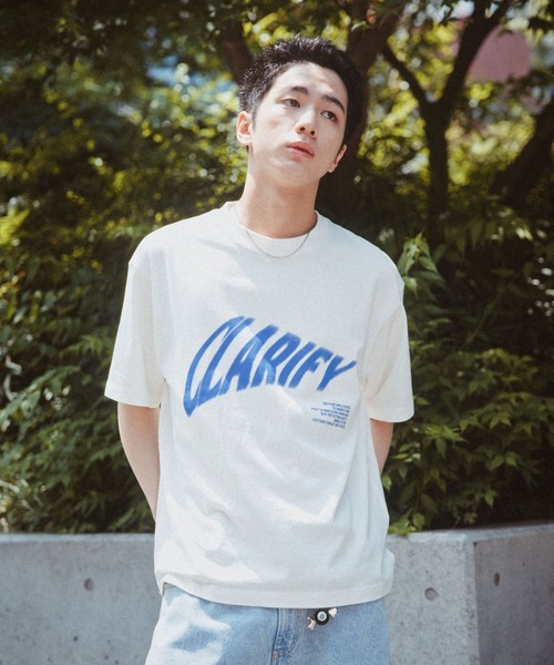 RAGEBLUE（レイジブルー）の「Nuance Graphics Print T-Shirts/ボカシグラフィックTシャツ（Tシャツ/カットソー・メンズ・ホワイト/ネイビー/ブラック・MEDIUM/LARGE）」の8枚目の写真