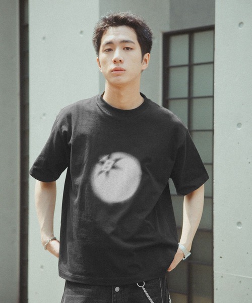 RAGEBLUE（レイジブルー）の「Nuance Graphics Print T-Shirts/ボカシグラフィックTシャツ（Tシャツ/カットソー・メンズ・ホワイト/ネイビー/ブラック・MEDIUM/LARGE）」の15枚目の写真