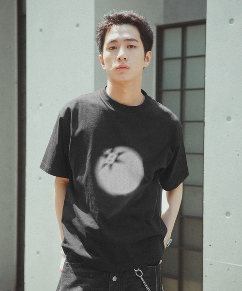 RAGEBLUE（レイジブルー）の「Nuance Graphics Print T-Shirts/ボカシグラフィックTシャツ（Tシャツ/カットソー・メンズ・ホワイト/ネイビー/ブラック・MEDIUM/LARGE）」の16枚目の写真