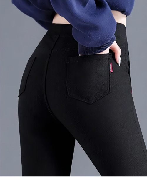 AMELY(エミリー)の「ストレッチ スキニーパンツ(その他パンツ・レディース・ブラック/チャコール・フリー)」の6枚目の写真