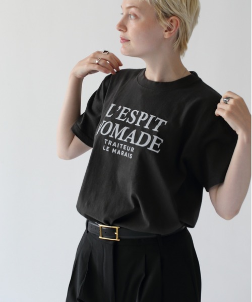 ottilie(オティーリエ)の「【 TRICOMER / トリコメル 】 L'ESPRIT NOMADE / Tシャツ(Tシャツ/カットソー・レディース・ホワイト・FREE)」の3枚目の写真