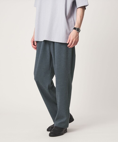 green label relaxing(グリーンレーベルリラクシング)の「テック コード PLAY-PANTS イージーパンツ W3 -ストレッチ・吸水速乾-(その他パンツ・メンズ・グレー系/ブラック/ナチュラル・S/M/XL/L)」の5枚目の写真