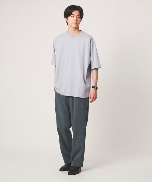 green label relaxing(グリーンレーベルリラクシング)の「テック コード PLAY-PANTS イージーパンツ W3 -ストレッチ・吸水速乾-(その他パンツ・メンズ・グレー系/ブラック/ナチュラル・S/M/XL/L)」の6枚目の写真