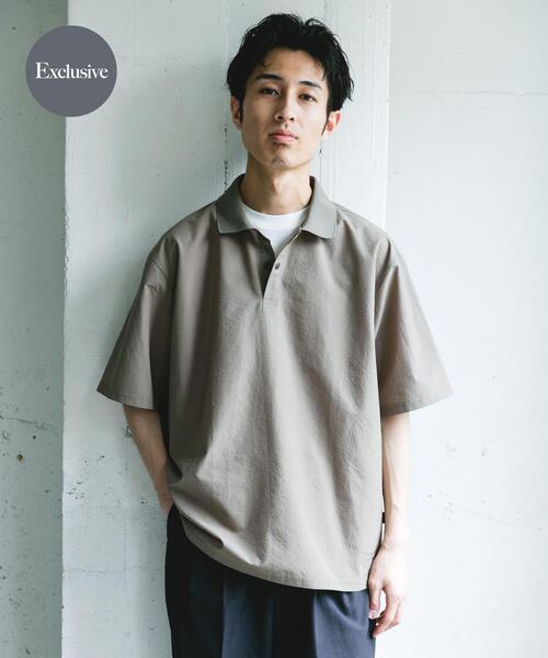 MARMOT（マーモット）の「『別注』Marmot×DOORS　DOT AIR POLO SHIRTS（ポロシャツ・メンズ・スミクロ/カーキ/ブルー・LARGE/X-LARGE/MEDIUM）」の2枚目の写真