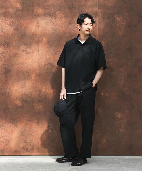 MARMOT（マーモット）の「『別注』Marmot×DOORS　DOT AIR POLO SHIRTS（ポロシャツ・メンズ・スミクロ/カーキ/ブルー・LARGE/X-LARGE/MEDIUM）」の9枚目の写真