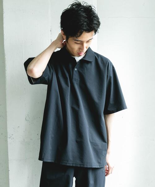 MARMOT（マーモット）の「『別注』Marmot×DOORS　DOT AIR POLO SHIRTS（ポロシャツ・メンズ・スミクロ/カーキ/ブルー・LARGE/X-LARGE/MEDIUM）」の11枚目の写真