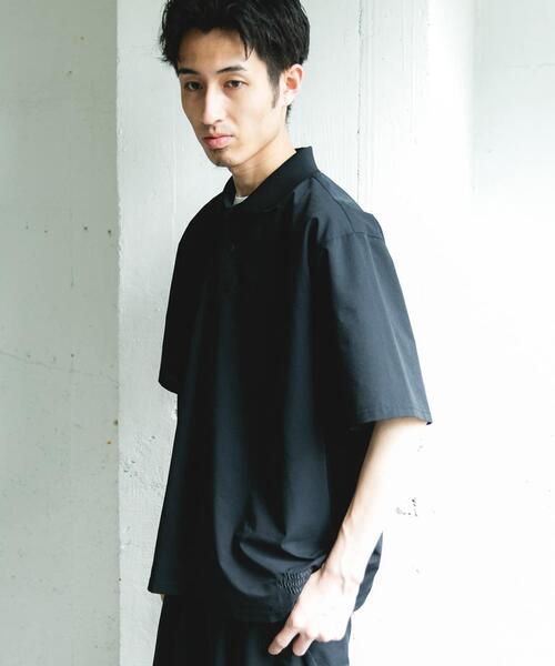 MARMOT（マーモット）の「『別注』Marmot×DOORS　DOT AIR POLO SHIRTS（ポロシャツ・メンズ・スミクロ/カーキ/ブルー・LARGE/X-LARGE/MEDIUM）」の14枚目の写真