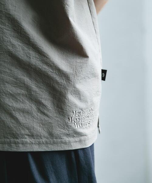 MARMOT（マーモット）の「『別注』Marmot×DOORS　DOT AIR POLO SHIRTS（ポロシャツ・メンズ・スミクロ/カーキ/ブルー・LARGE/X-LARGE/MEDIUM）」の19枚目の写真