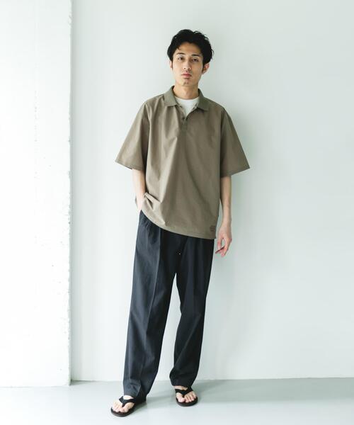 MARMOT（マーモット）の「『別注』Marmot×DOORS　DOT AIR POLO SHIRTS（ポロシャツ・メンズ・スミクロ/カーキ/ブルー・LARGE/X-LARGE/MEDIUM）」の21枚目の写真