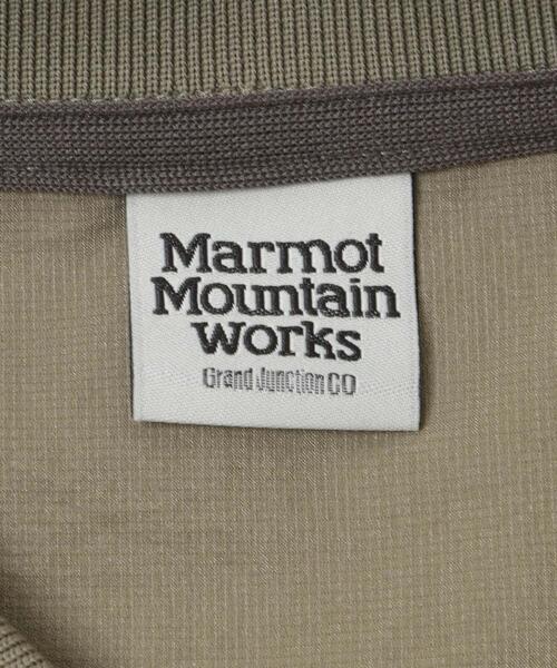 MARMOT（マーモット）の「『別注』Marmot×DOORS　DOT AIR POLO SHIRTS（ポロシャツ・メンズ・スミクロ/カーキ/ブルー・LARGE/X-LARGE/MEDIUM）」の10枚目の写真