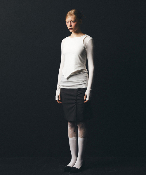 HALF DEVIL US(ハーフデビルアス)の「ストラップシャーリングスカート_カーキ(スカート・レディース・その他・SMALL/MEDIUM)」の3枚目の写真
