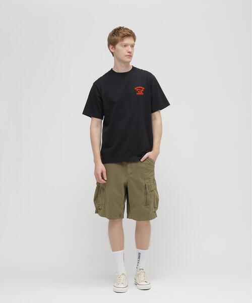AVIREX(アヴィレックス)の「U.S. NAVY TOMCAT FLOCKY T-SHIRT / トムキャット フロッキープリント 半袖Tシャツ / AVIREX / アヴィレックス(Tシャツ/カットソー・メンズ・ネイビー/ホワイト/ブラック・X-LARGE/XX-LARGE/LARGE/MEDIUM)」の9枚目の写真