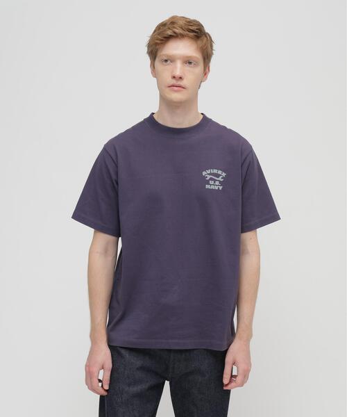AVIREX(アヴィレックス)の「U.S. NAVY TOMCAT FLOCKY T-SHIRT / トムキャット フロッキープリント 半袖Tシャツ / AVIREX / アヴィレックス(Tシャツ/カットソー・メンズ・ネイビー/ホワイト/ブラック・X-LARGE/XX-LARGE/LARGE/MEDIUM)」の21枚目の写真