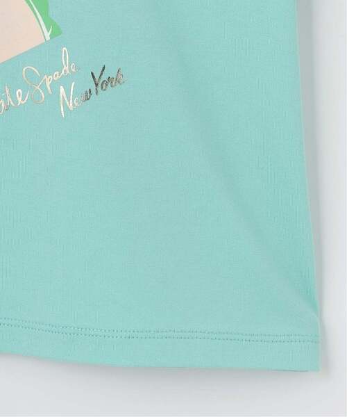 kate spade new york kids（ケイトスペードニューヨーク）の「オレンジアイスクリームTシャツ（Tシャツ/カットソー・キッズ・オフホワイト/エメラルド/スモークピンク・160cm/130cm/150cm/120cm/140cm）」の10枚目の写真