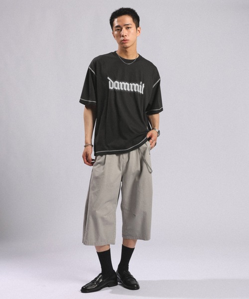 RAGEBLUE(レイジブルー)の「<接触冷感/吸水速乾>発泡プリントTシャツ(Tシャツ/カットソー・メンズ・ブラック/ライトグレー/ホワイト・MEDIUM/LARGE)」の21枚目の写真