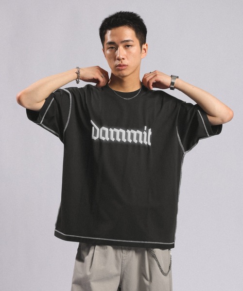 RAGEBLUE(レイジブルー)の「<接触冷感/吸水速乾>発泡プリントTシャツ(Tシャツ/カットソー・メンズ・ブラック/ライトグレー/ホワイト・MEDIUM/LARGE)」の22枚目の写真