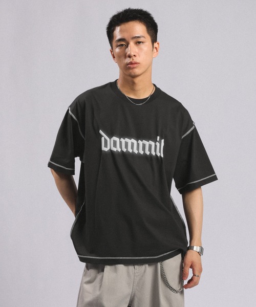 RAGEBLUE(レイジブルー)の「<接触冷感/吸水速乾>発泡プリントTシャツ(Tシャツ/カットソー・メンズ・ブラック/ライトグレー/ホワイト・MEDIUM/LARGE)」の14枚目の写真