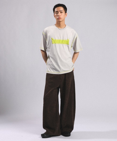 RAGEBLUE(レイジブルー)の「<接触冷感/吸水速乾>発泡プリントTシャツ(Tシャツ/カットソー・メンズ・ブラック/ライトグレー/ホワイト・MEDIUM/LARGE)」の17枚目の写真
